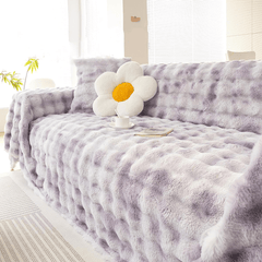 Elegance Chenille Sofa Cover :EM-SC-23 (Purple)