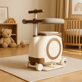 3-in-1 Multifunctional Toddler Ride-On Toy with Storage