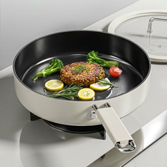 Ceramic Non-Stick Frying Pan with Lid(22 cm)