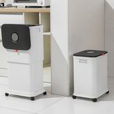 Adjustable Lifting Trash Can with Wheels and Sealed Lid(45L)