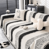 Elegance Chenille Sofa Cover :EM-SC-10 (Black)