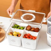 Airtight Storage Containers With 4 Compartments