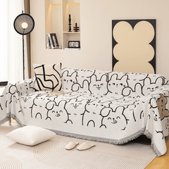 Elegance Chenille Sofa Cover : EM-SC-18 (Style-2)