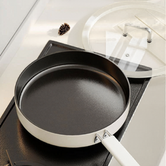 Ceramic Non-Stick Frying Pan with Lid(22 cm)