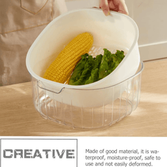 Double Layer Strainer Basket