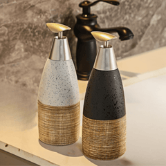 European Style Ceramic Refillable Liquid Dispenser with Elegant Pump(400ml)
