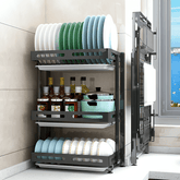 Deluxe 3-Tier Dish Drying Rack