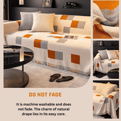 Elegance Chenille Sofa Cover :EM-SC-19 (Style-1)
