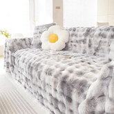 Elegance Chenille Sofa Cover :EM-SC-23 (Grey)