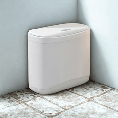 Compact Dual-Purpose Press-Lid Trash Bin(12L)