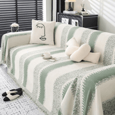 Elegance Chenille Sofa Cover :EM-SC-10 (Green)