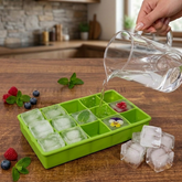 15-Grid Silicone Ice Cube Mold Tray