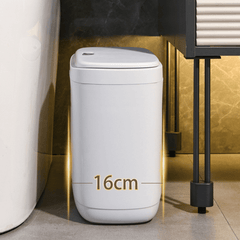 Compact Dual-Purpose Press-Lid Trash Bin(12L)