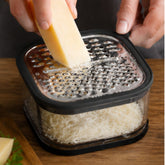 2-in-1 Stainless Steel Grater with Storage Container