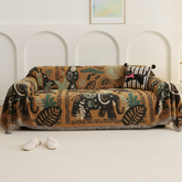 Anti-Slip Multicolor Printed Sofa Cover