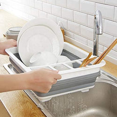 Foldable Silicone Kitchen Dish Drying Rack(36cm)