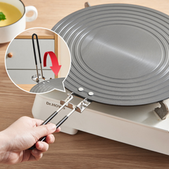 Aluminum Alloy Foldable Handle Heat Conduction Plate(28cm)