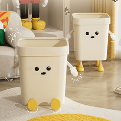 Cute Plastic Dustbin