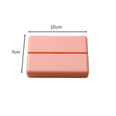 Folding Magnetic Compact Weekly Pill Organizer Box