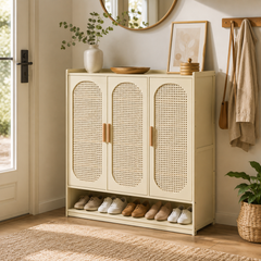 Arched Door Multi-Layer Shoe Storage Cabinet