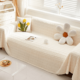 Elegance Chenille Sofa Cover : EM-SC-27 (Cream)
