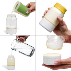 Compact Handheld Butter Making Container With Ramekin(400ml)