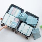 7-Piece Travel Packing Organizer Set