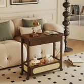 Convertible Sofa Sideboard and Adjustable Folding Table