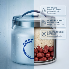 Aluminum Alloy Vacuum Sealed Grain Storage Container