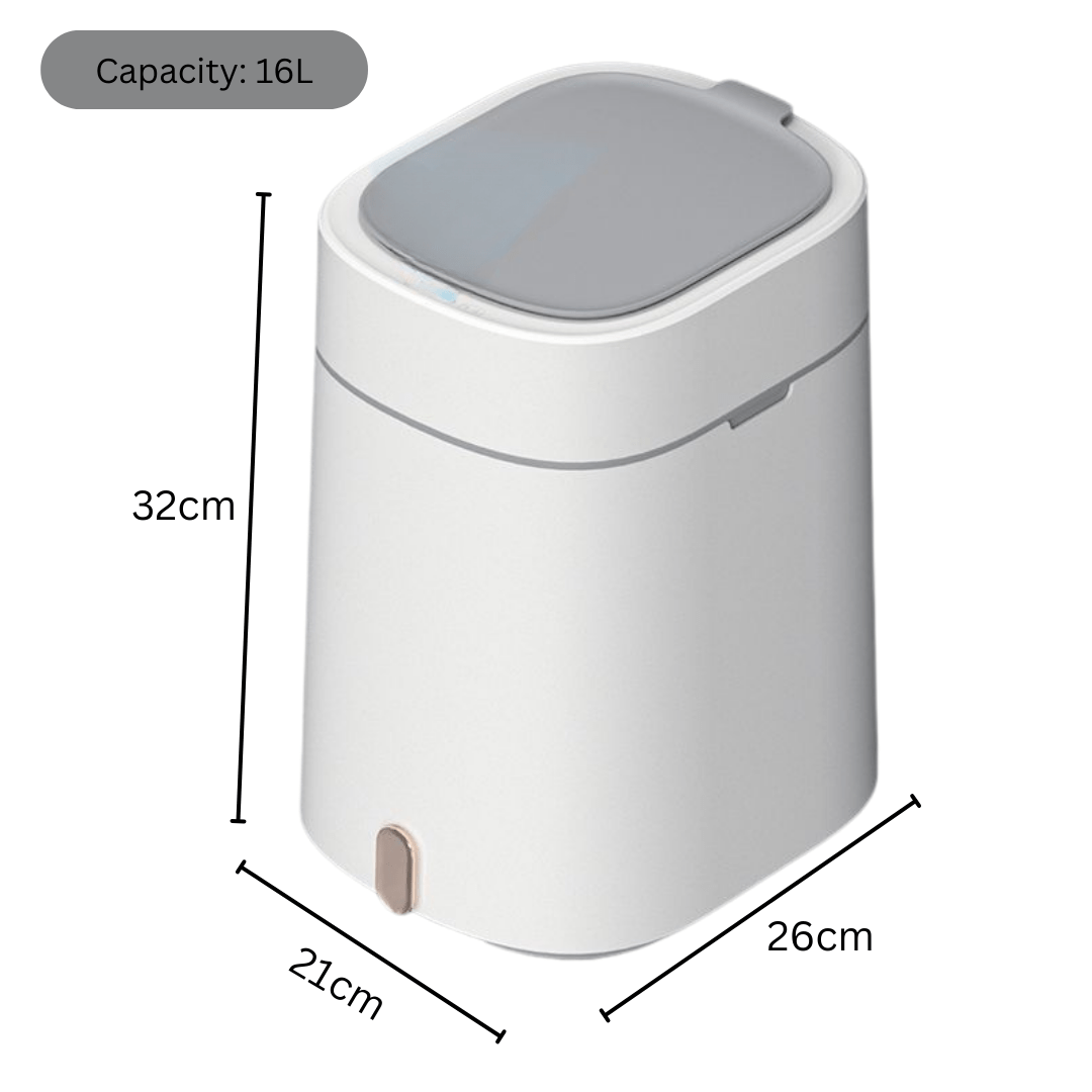 Elegant Floor Trash Can for Bathroom and Kitchen