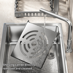 Adjustable 7-Tier Heavy-Duty Pot and Pan Organizer Rack