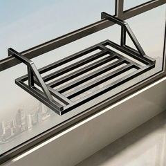 Carbon Steel Balcony Hanging Clothes Drying Rack