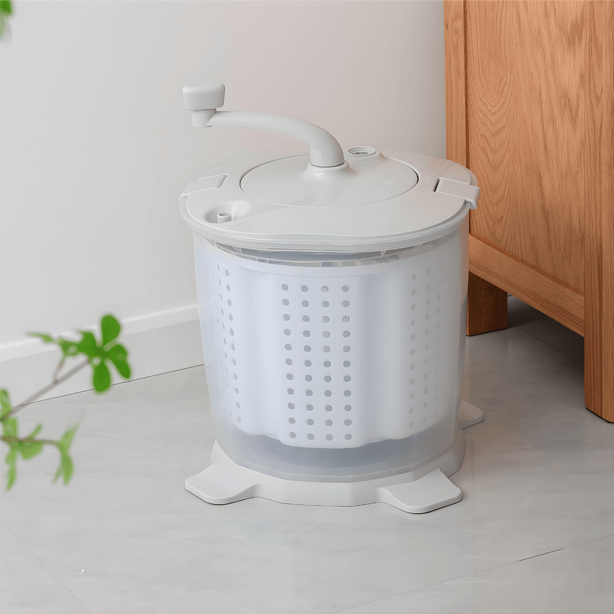 Double Barrel Manual Laundry Washer with Spin Dryer
