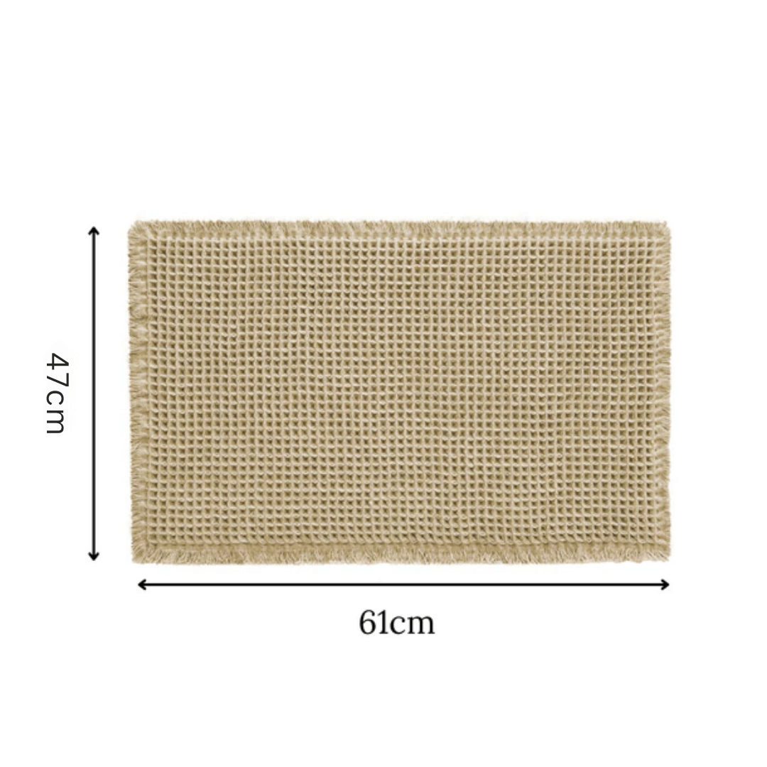 Elegance Microfiber Non-Slip Mat