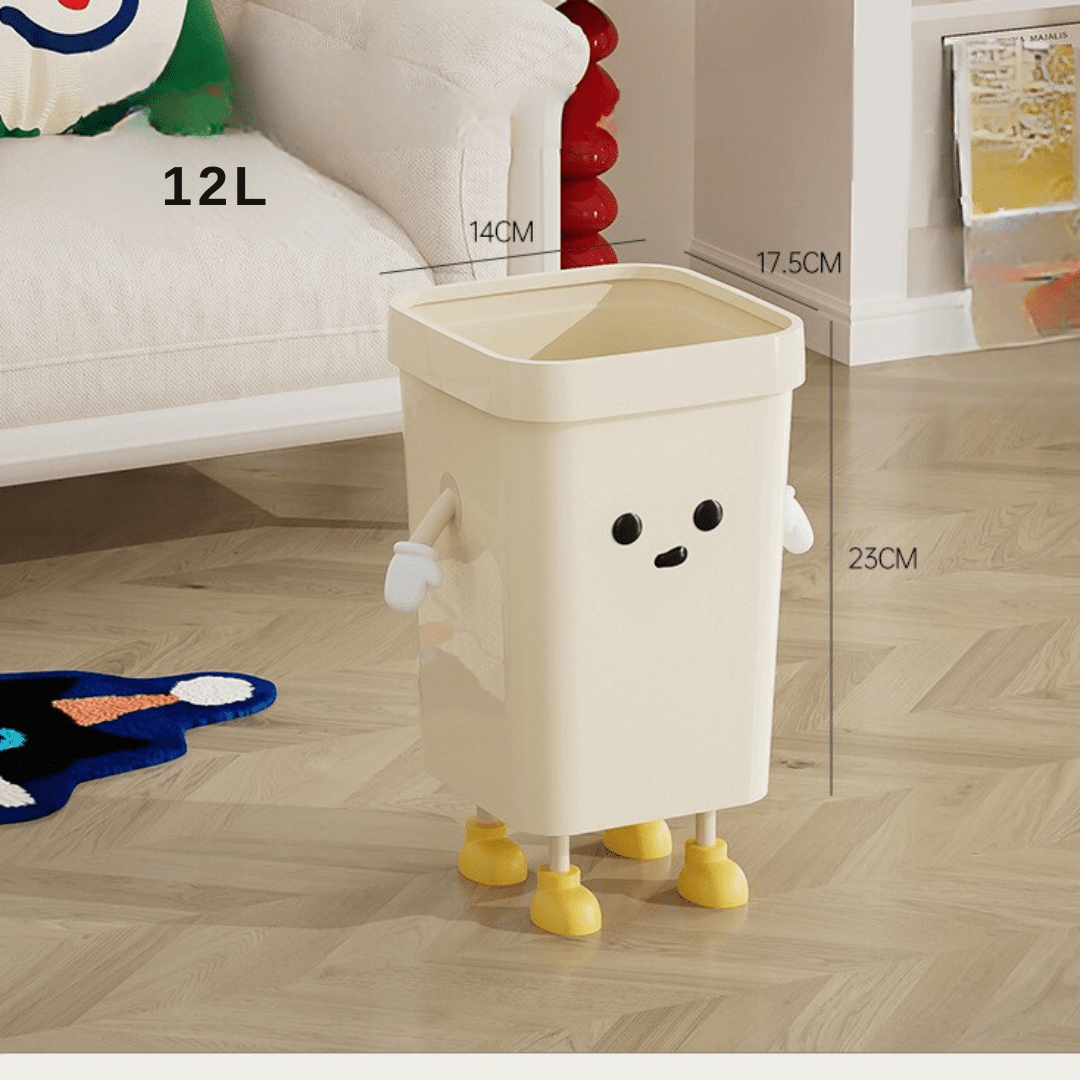 Cute Plastic Dustbin
