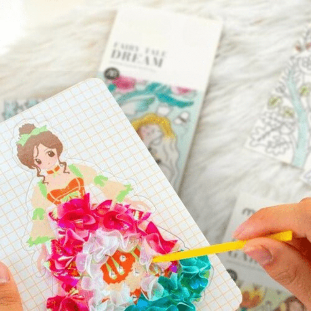 Childhood Infinite Dream Hand-Painted Book + Free Painting Book