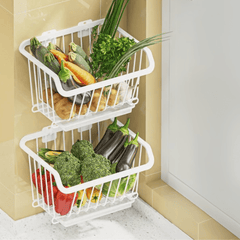 Flexi-Store Stainless Steel Basket Rack