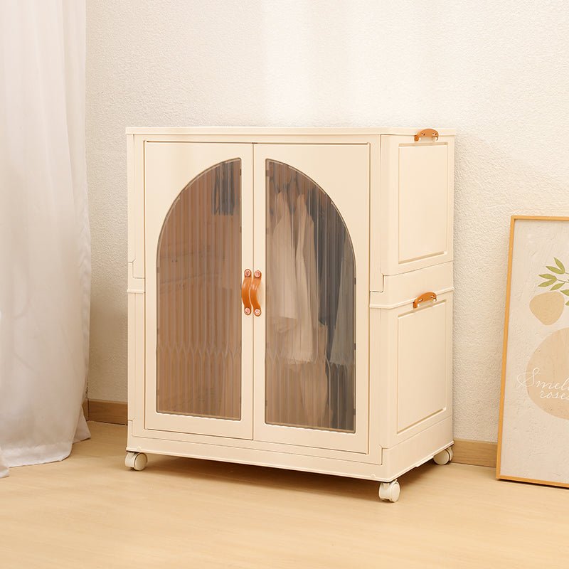 Double Door Portable Storage Wardrobe (Style-2)