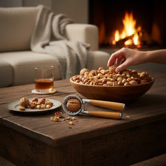 2-in-1 Stainless Steel Nutcracker & Champagne Opener