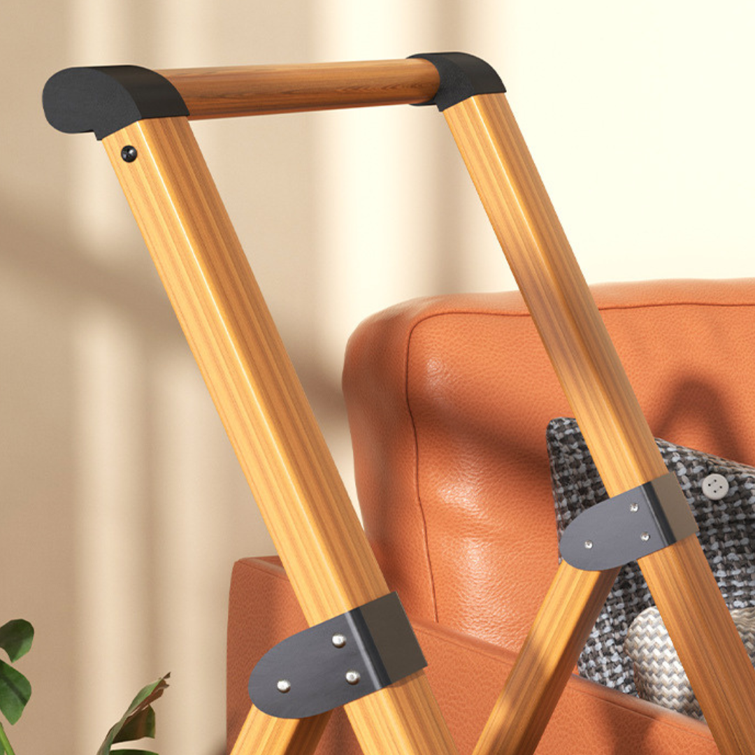 Anti-Slip Folding Ladder with Handrail
