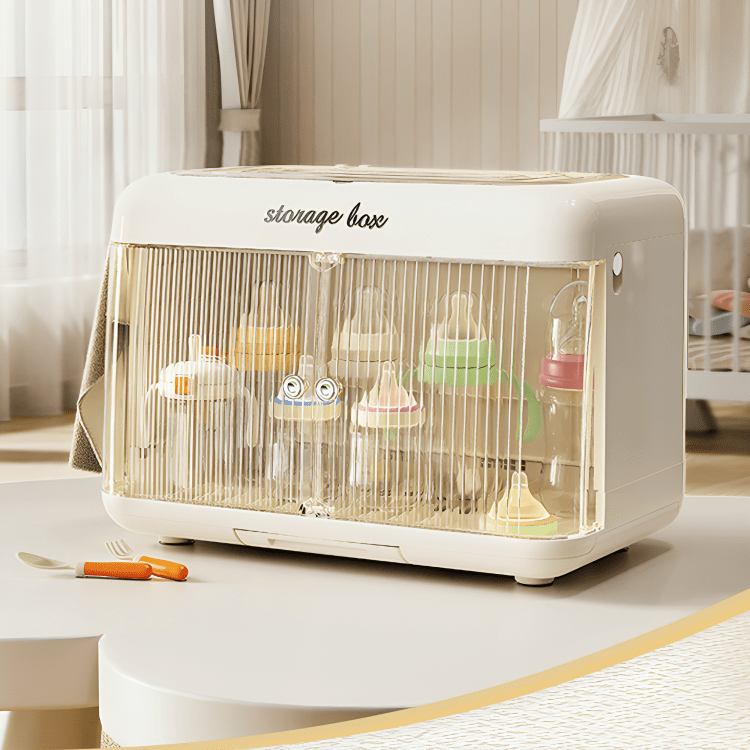 Foldable Dustproof Double-Layer Baby Storage Organizer (43.6 cm)