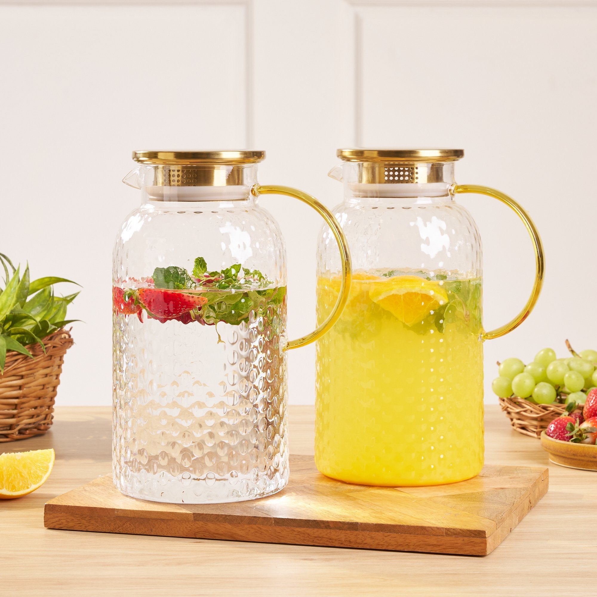 Crystal Clear Glass Jug(1.5L)