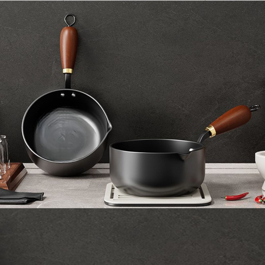 Compact Iron Multi-Purpose Pot with Lid