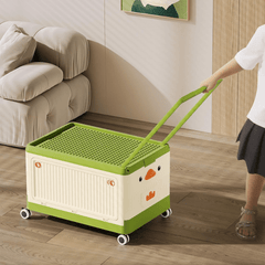 Building Block Trolley Box Storage Box