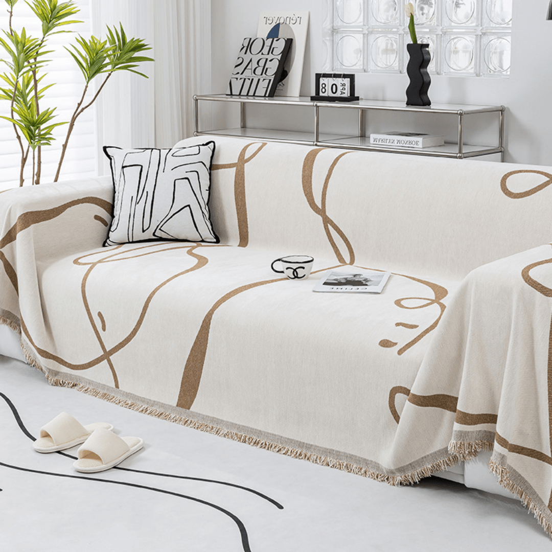 Elegance Chenille Sofa Cover : EM-SC-21