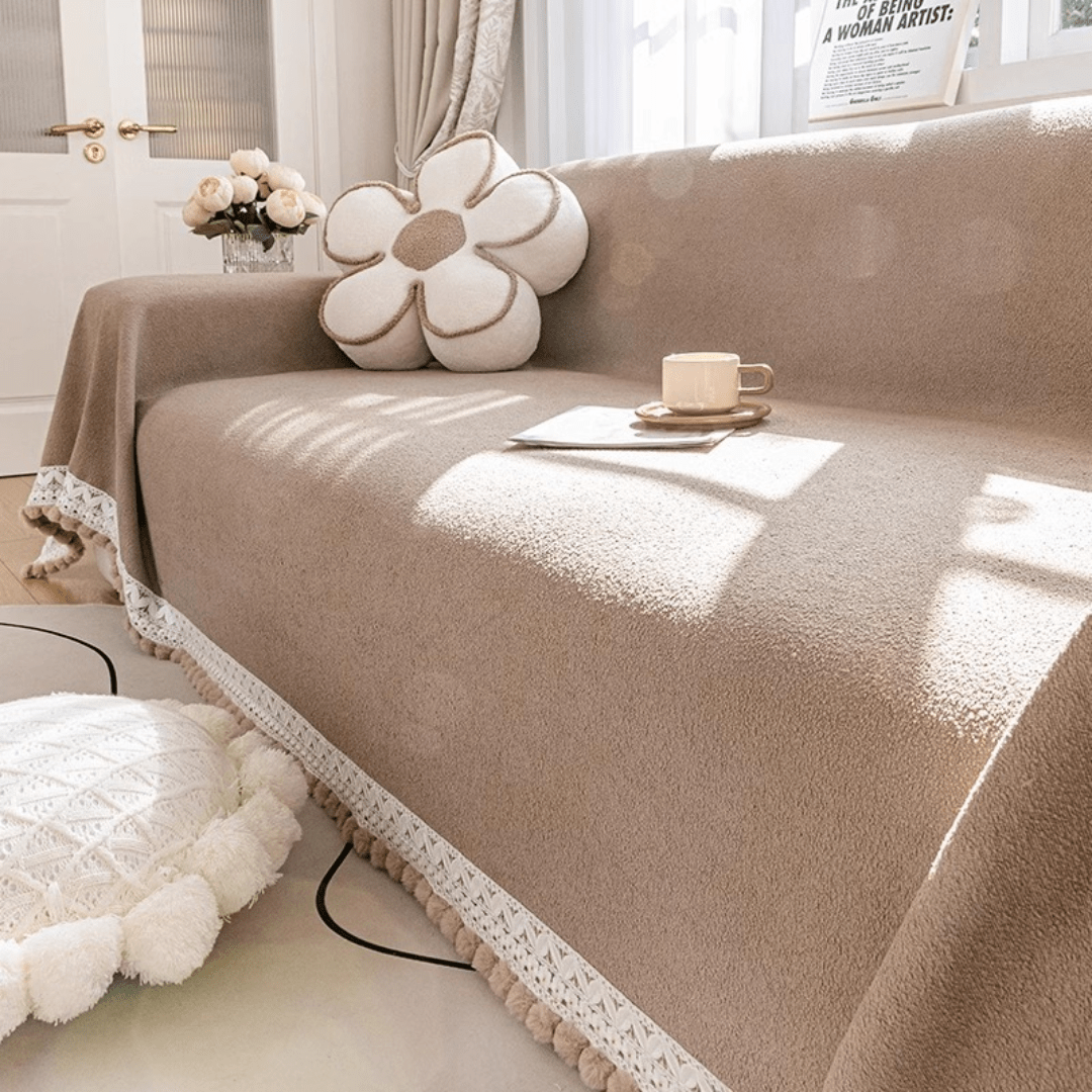 Elegance Chenille Sofa Cover : EM-SC-32
