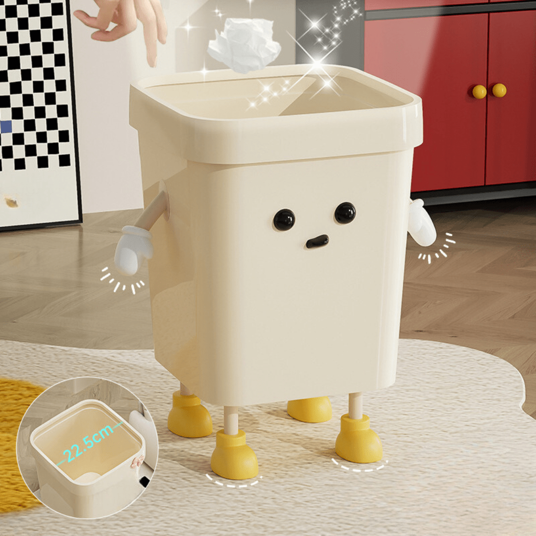 Cute Plastic Dustbin