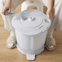 Double Barrel Manual Laundry Washer with Spin Dryer