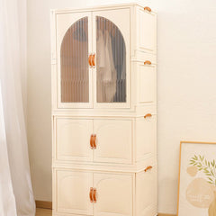 Double Door Portable Storage Wardrobe (Style-2)