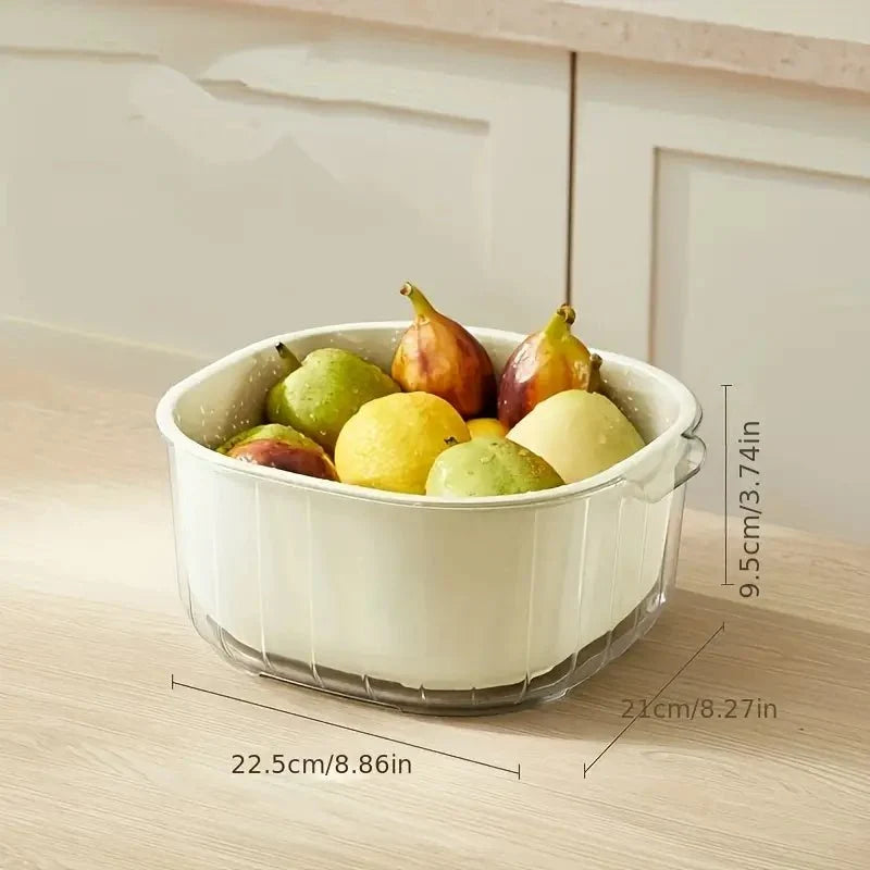 Double Layer Strainer Basket